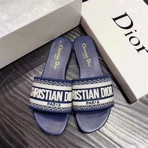 dior home slippers|christian dior slippers for women.